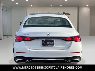 2026 Mercedes-Benz E-Class E 350 4MATIC® Sedan