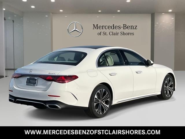 2026 Mercedes-Benz E-Class E 350 4MATIC® Sedan