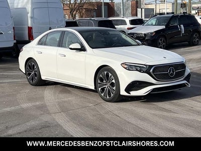 2026 Mercedes-Benz E-Class E 350 4MATIC® Sedan