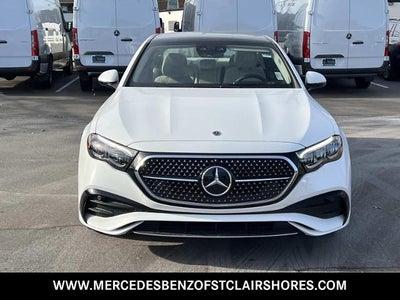 2026 Mercedes-Benz E-Class E 350 4MATIC® Sedan