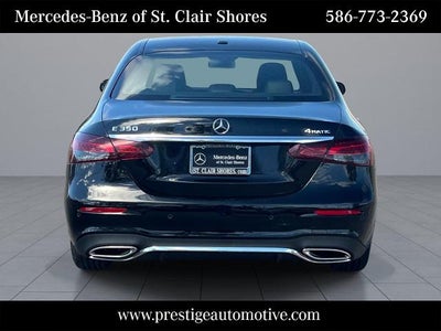 2023 Mercedes-Benz E-Class E 350 4MATIC® Sedan