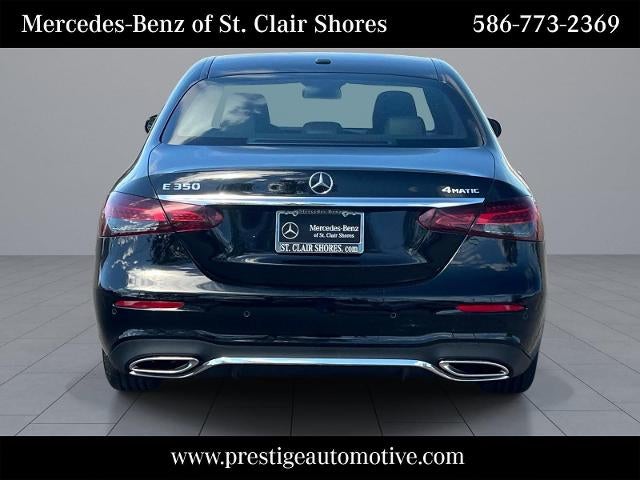 2023 Mercedes-Benz E-Class E 350 4MATIC® Sedan