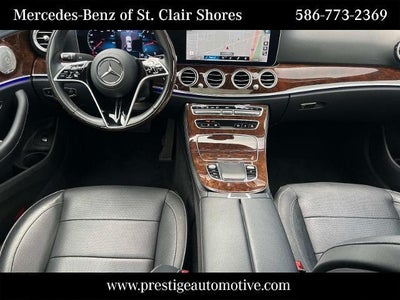 2023 Mercedes-Benz E-Class E 350 4MATIC® Sedan