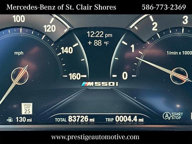 2018 BMW M550i xDrive Sedan