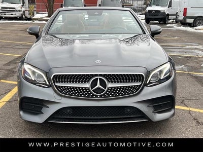 2018 Mercedes-Benz E-Class E 400 4MATIC® Cabriolet