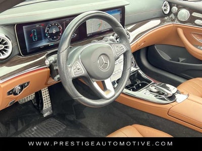 2018 Mercedes-Benz E-Class E 400 4MATIC® Cabriolet