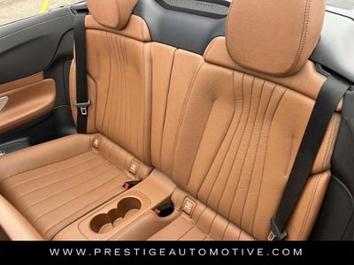 2018 Mercedes-Benz E-Class E 400 4MATIC® Cabriolet