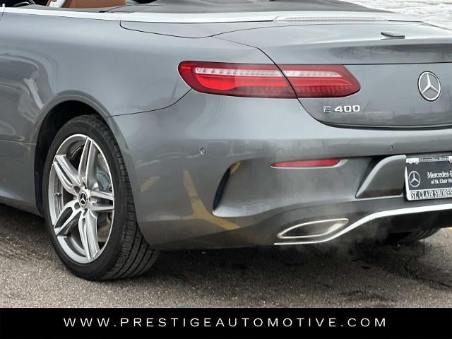 2018 Mercedes-Benz E-Class E 400 4MATIC® Cabriolet