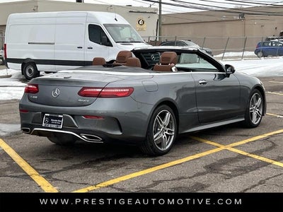 2018 Mercedes-Benz E-Class E 400 4MATIC® Cabriolet