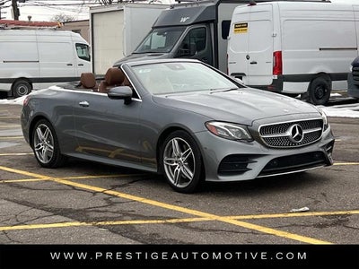 2018 Mercedes-Benz E-Class E 400 4MATIC® Cabriolet