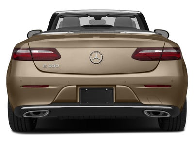 2018 Mercedes-Benz E-Class E 400 4MATIC® Cabriolet