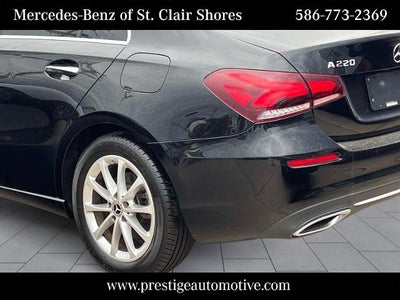 2019 Mercedes-Benz A-Class A 220 Sedan