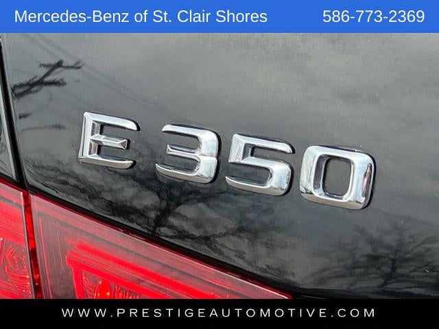 2016 Mercedes-Benz E-Class E 350 4MATIC® Luxury Sedan