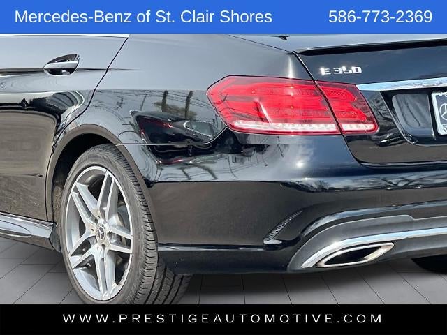 2016 Mercedes-Benz E-Class E 350 4MATIC® Luxury Sedan