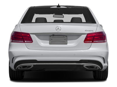 2016 Mercedes-Benz E-Class E 350 4MATIC® Luxury Sedan
