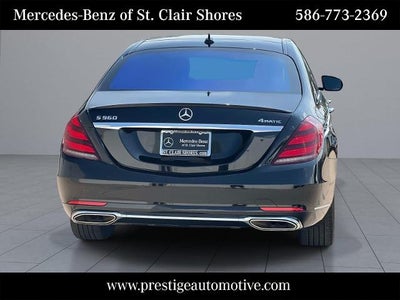 2020 Mercedes-Benz S-Class S 560 4MATIC® Sedan