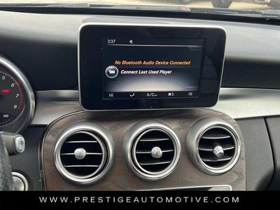 2017 Mercedes-Benz C-Class C 300 4MATIC® Cabriolet