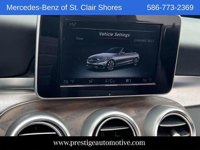 2017 Mercedes-Benz C-Class C 300 4MATIC® Cabriolet