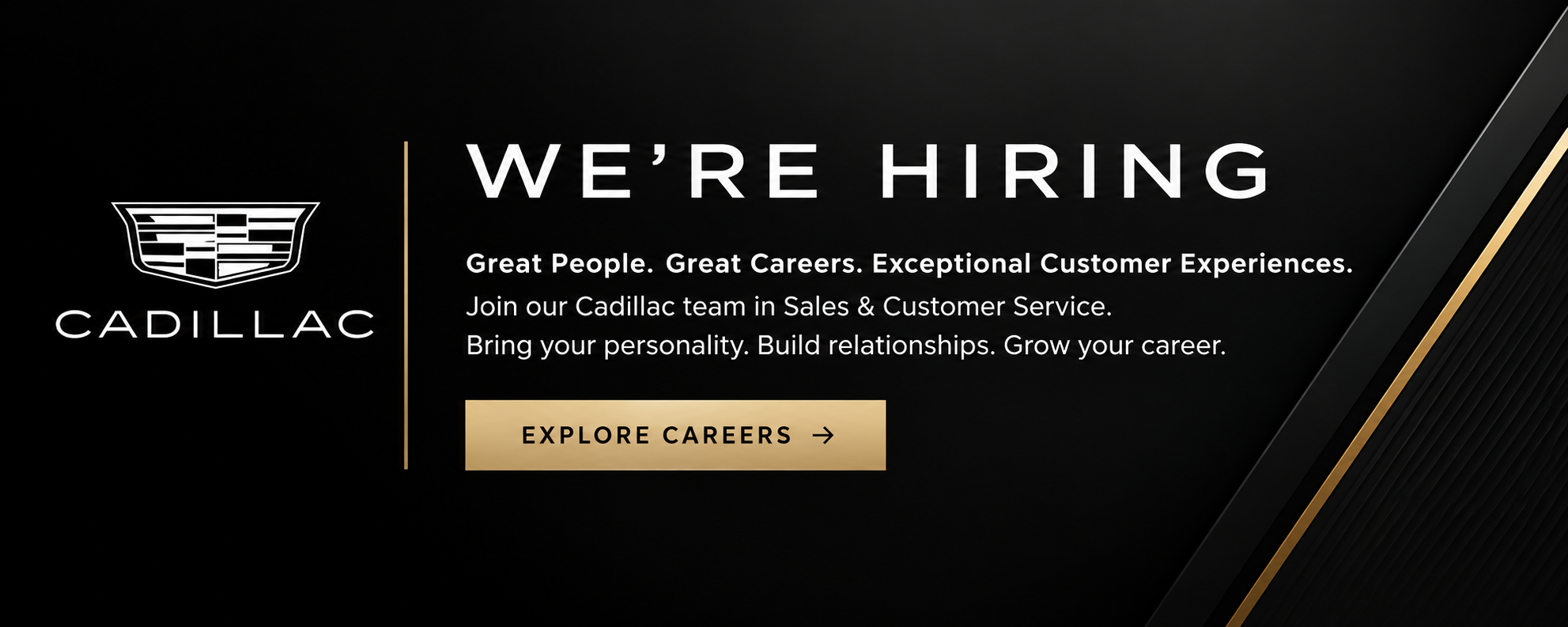 We're Hiring - Explore Careers at Prestige Cadillac