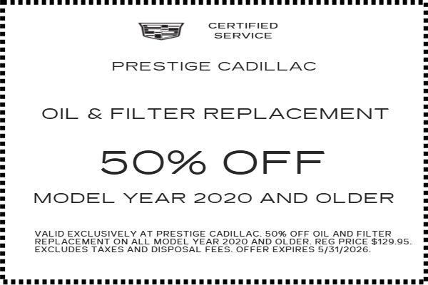Oil & Filter
Replacement